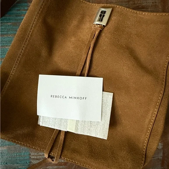 Rebecca Minkoff Darren Small Suede Shoulder Crossbody Bag - Picture 13 of 13